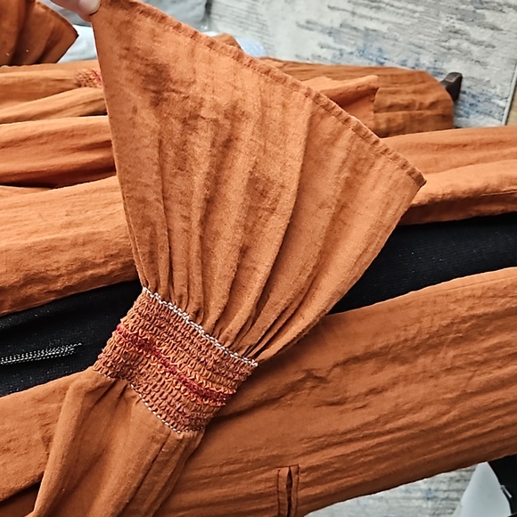 Free People rust / caramel coat Fits Small To Med - Picture 4 of 9